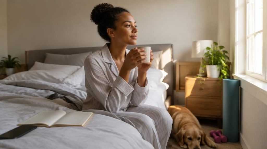 creating morning routines to manage depression