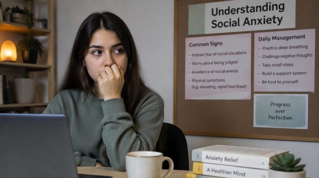 understanding social anxiety: signs and daily management